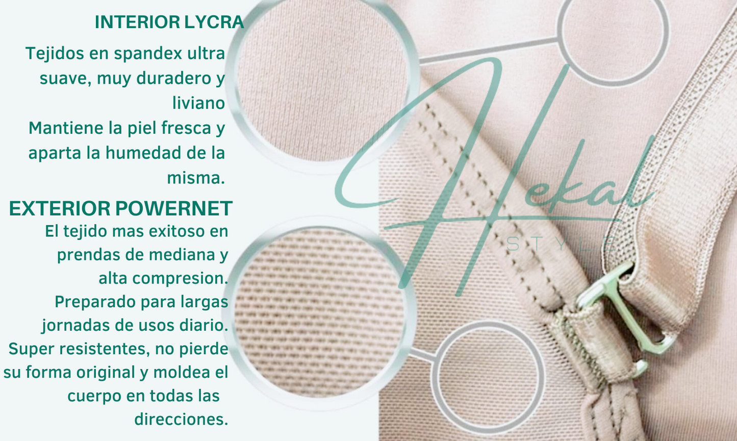 Short Levanta Cola invisible con Broches